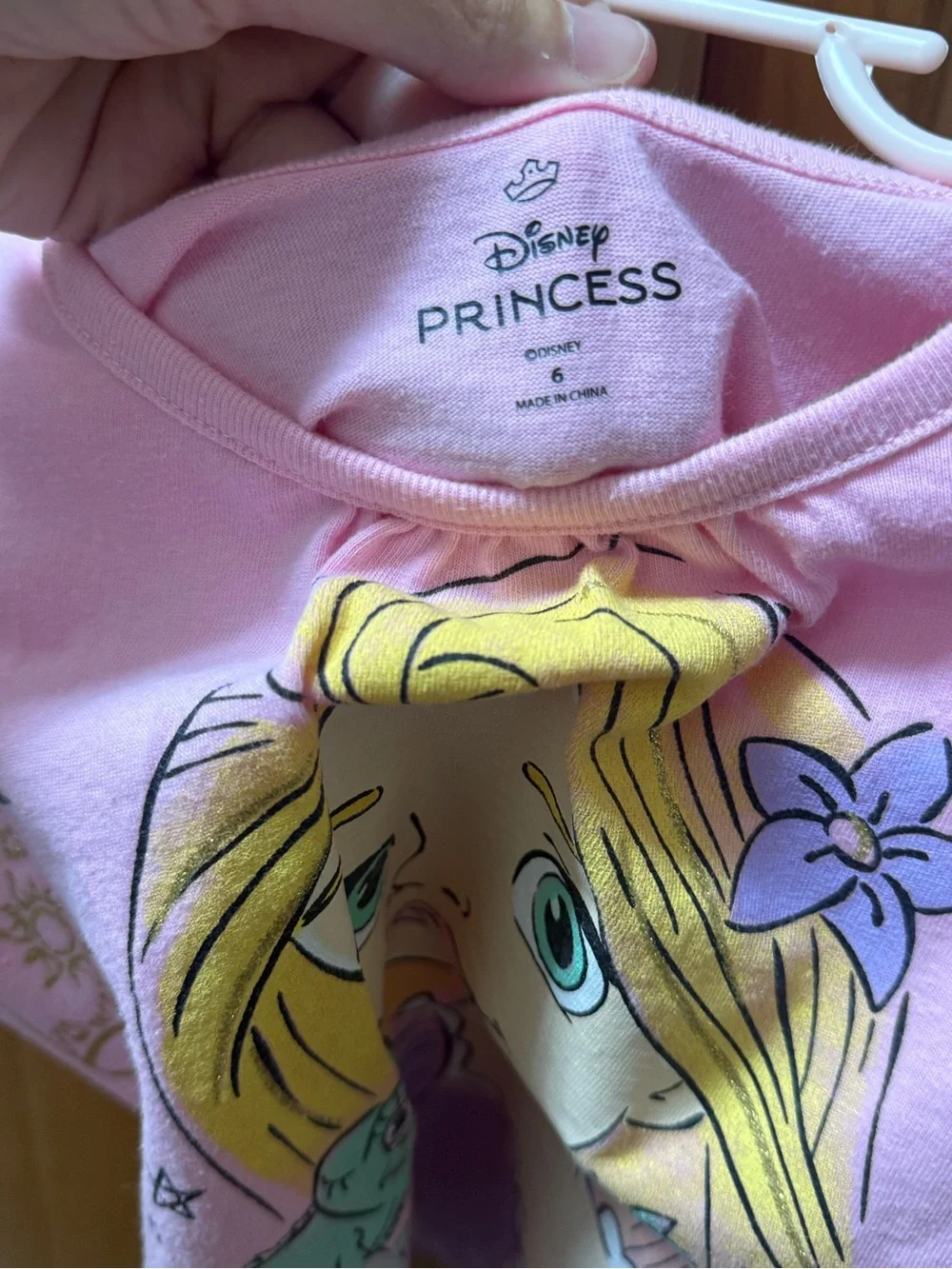 Disney Girls tshirts bundle sizes (5-6)